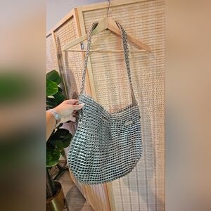 Crossbody Aluminum Pop Can Pul Tab Women's Bag